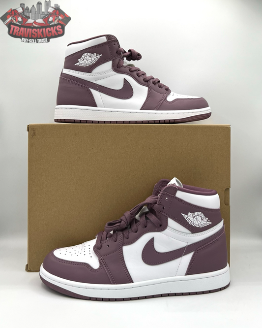 Air Jordan 1 Retro High OG Mauve Size 9.5 Pre-Owned