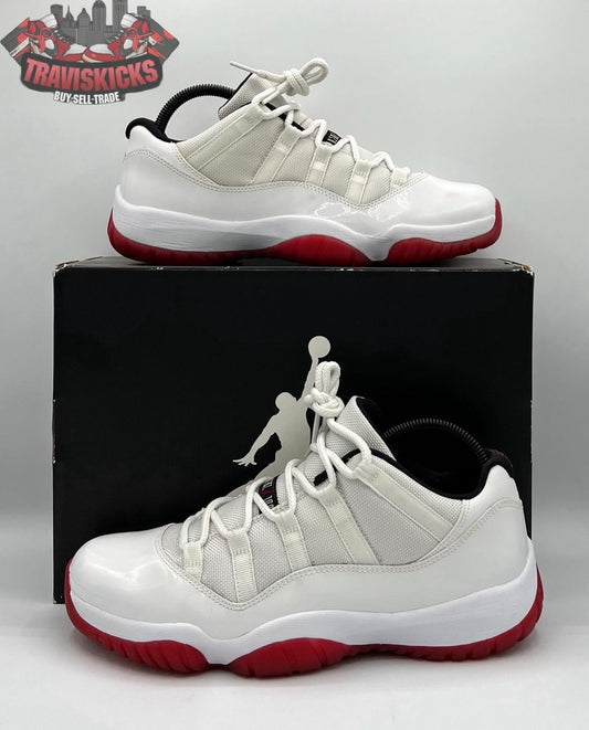 Air Jordan 11 Retro Low Cherry Bottom Size 9 Pre-Owned