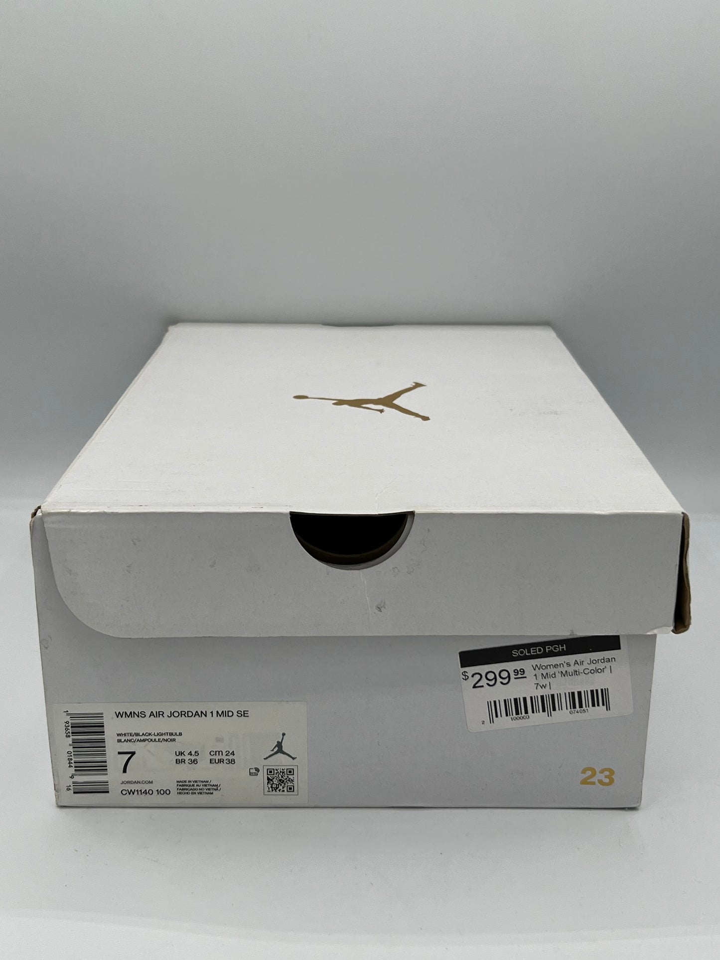 Air Jordan 1 Mid SE Lightbulb Women’s Size 7 Pre-Owned