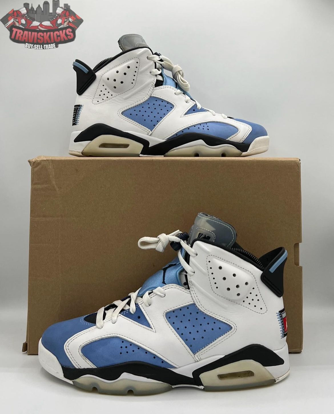 Air Jordan 6 Retro UNC Home Size 8 Pre-Owned