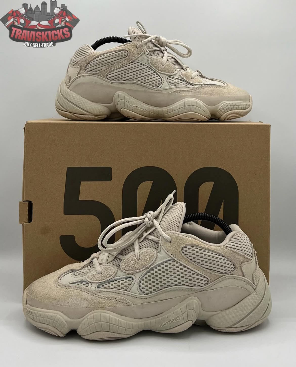 Adidas Yeezy 500 Blush Size 8.5 Pre-Owned