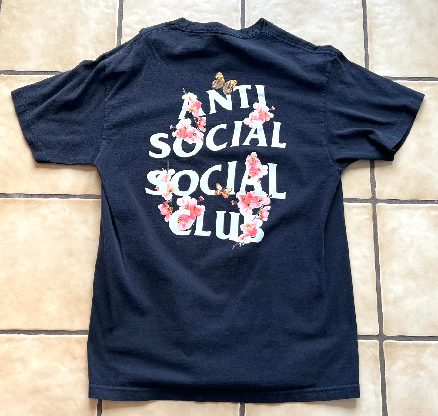 Anti Social Social Club Kkoch Tee Black Size Large Pre-Owned