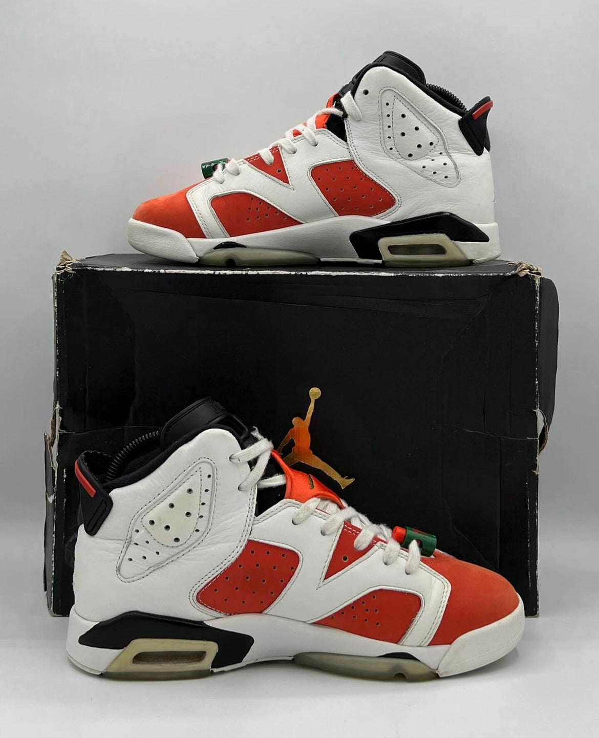 Air Jordan 6 Retro GS Gatorade Size 6Y Pre-Owned