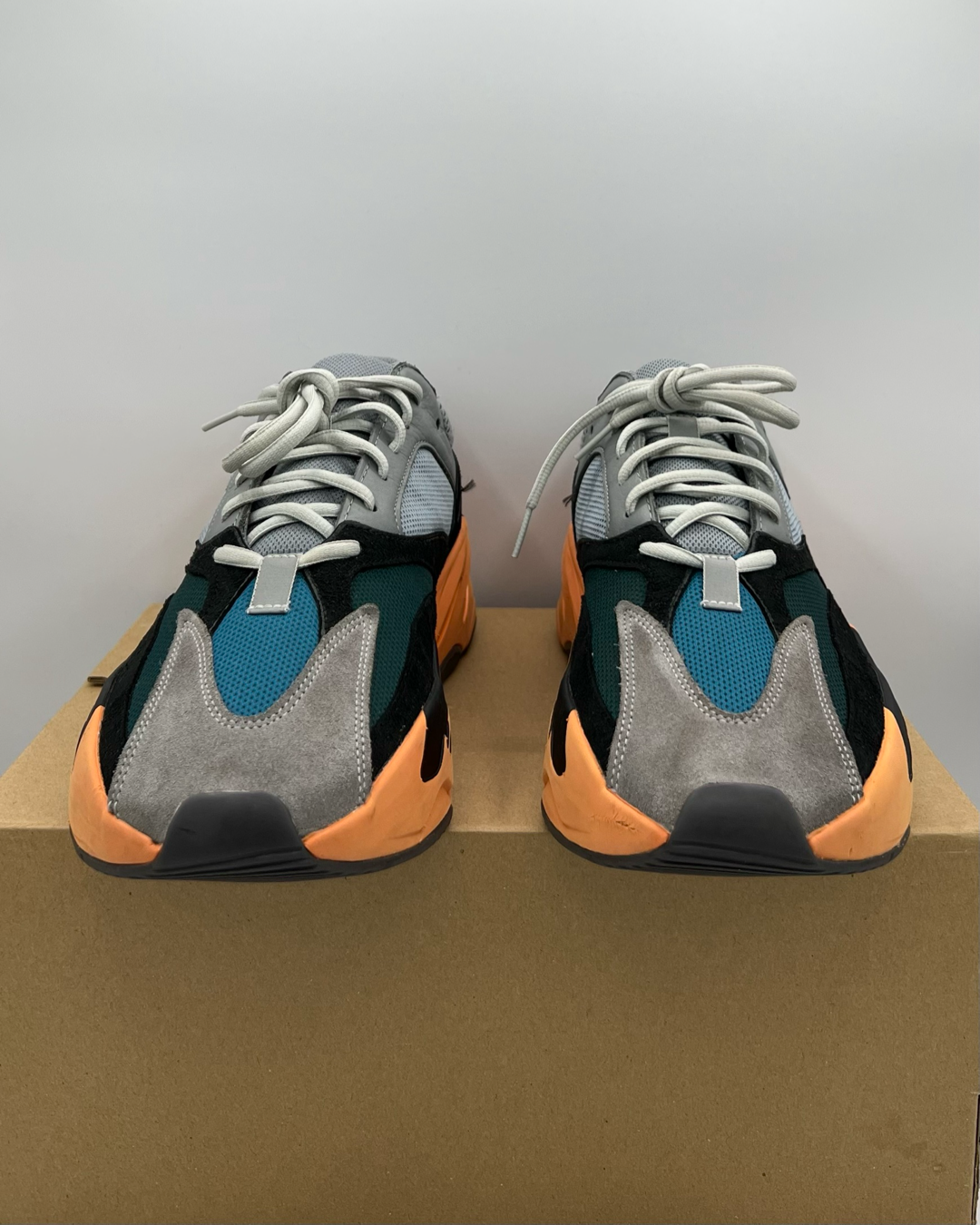 Adidas Yeezy Boost 700 Washed Orange Size 14 Pre-Owned