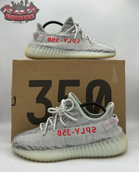 Adidas Yeezy Boost 350 V2 Blue Tint 2021 Size 10 Pre-Owned