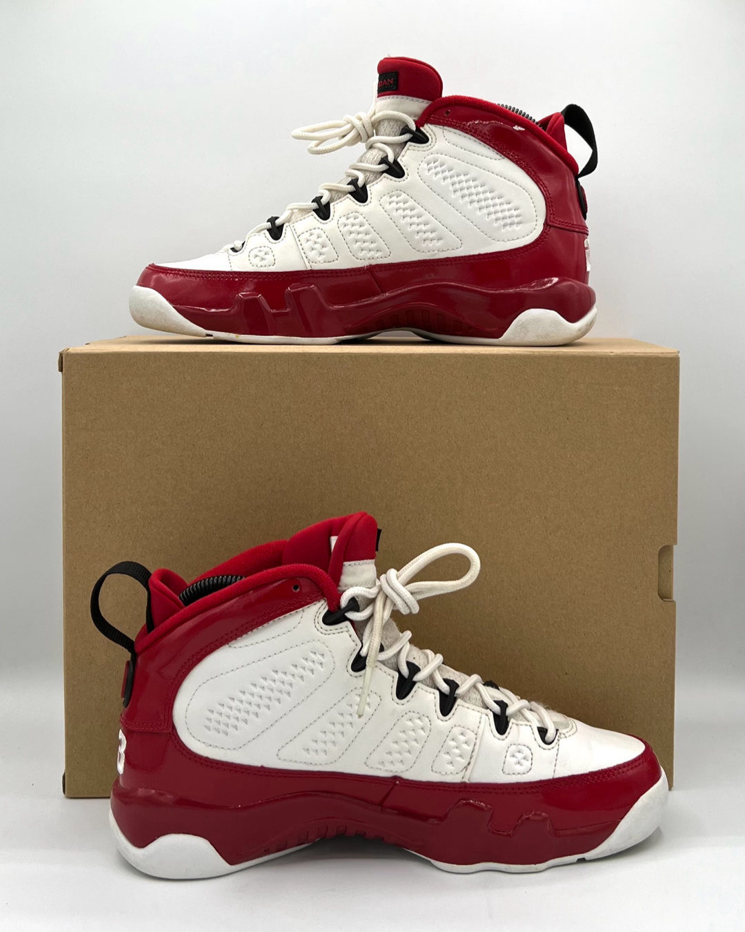 Air Jordan 9 Retro BG Gym Red Size 5.5Y Pre-Owned