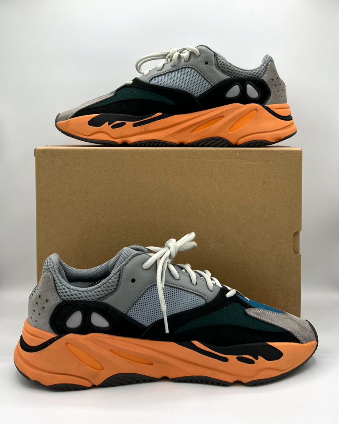 Adidas Yeezy Boost 700 Washed Orange Size 14 Pre-Owned