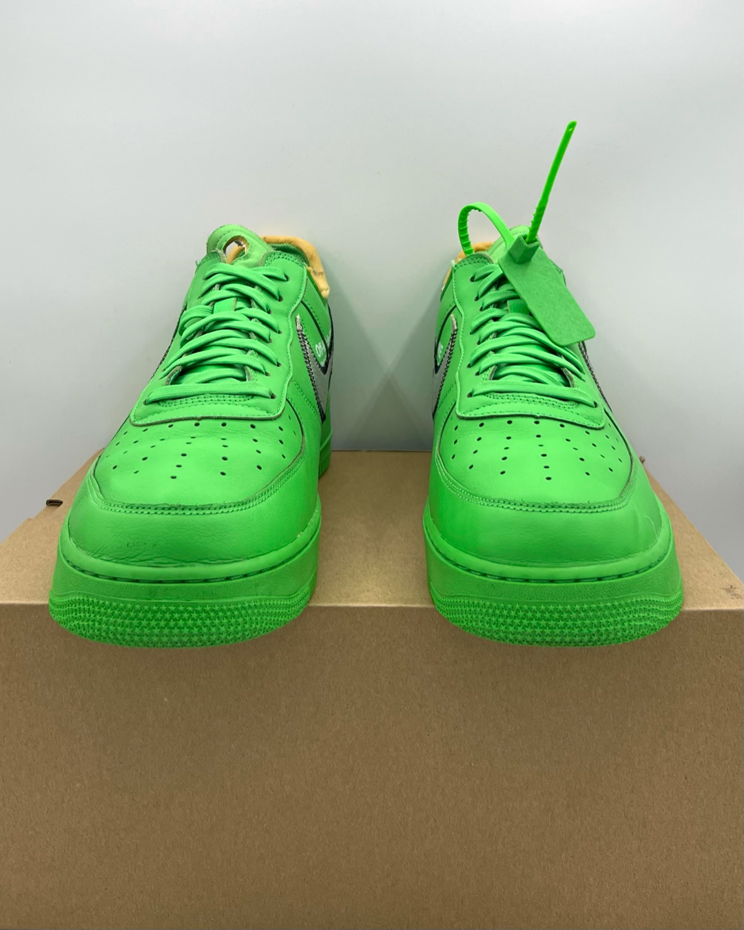 Nike Air Force 1 Low Off-White Brooklyn Size 13 Pre-Owned