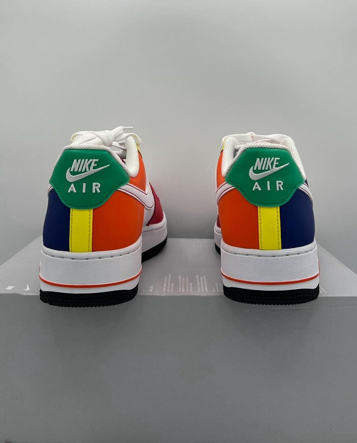 Nike Air Force 1 Low ‘07 LV8 Rubik’s Cube Size 9.5 Brand New