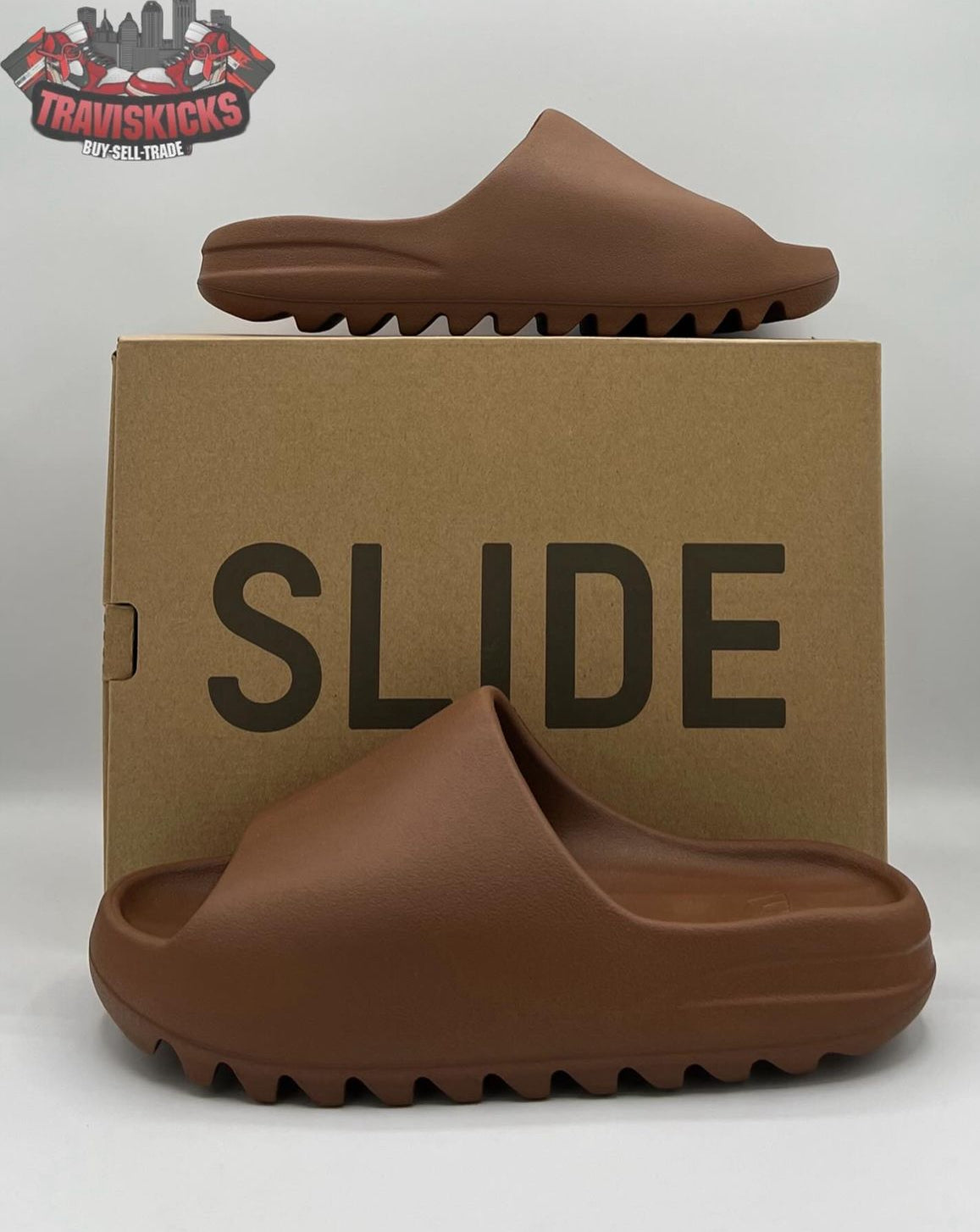 Adidas Yeezy Slide Flax Size 10 Brand New