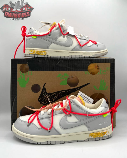 Nike Dunk Low Off-White Lot 6 Size 10.5 Brand New