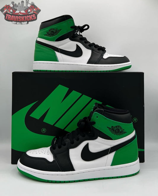 Air Jordan 1 Retro High OG Lucky Green Size 9 Pre-Owned