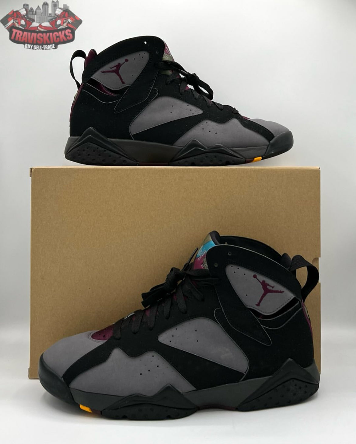 Air Jordan 7 Retro Bordeaux 2015 Size 10 Pre-Owned