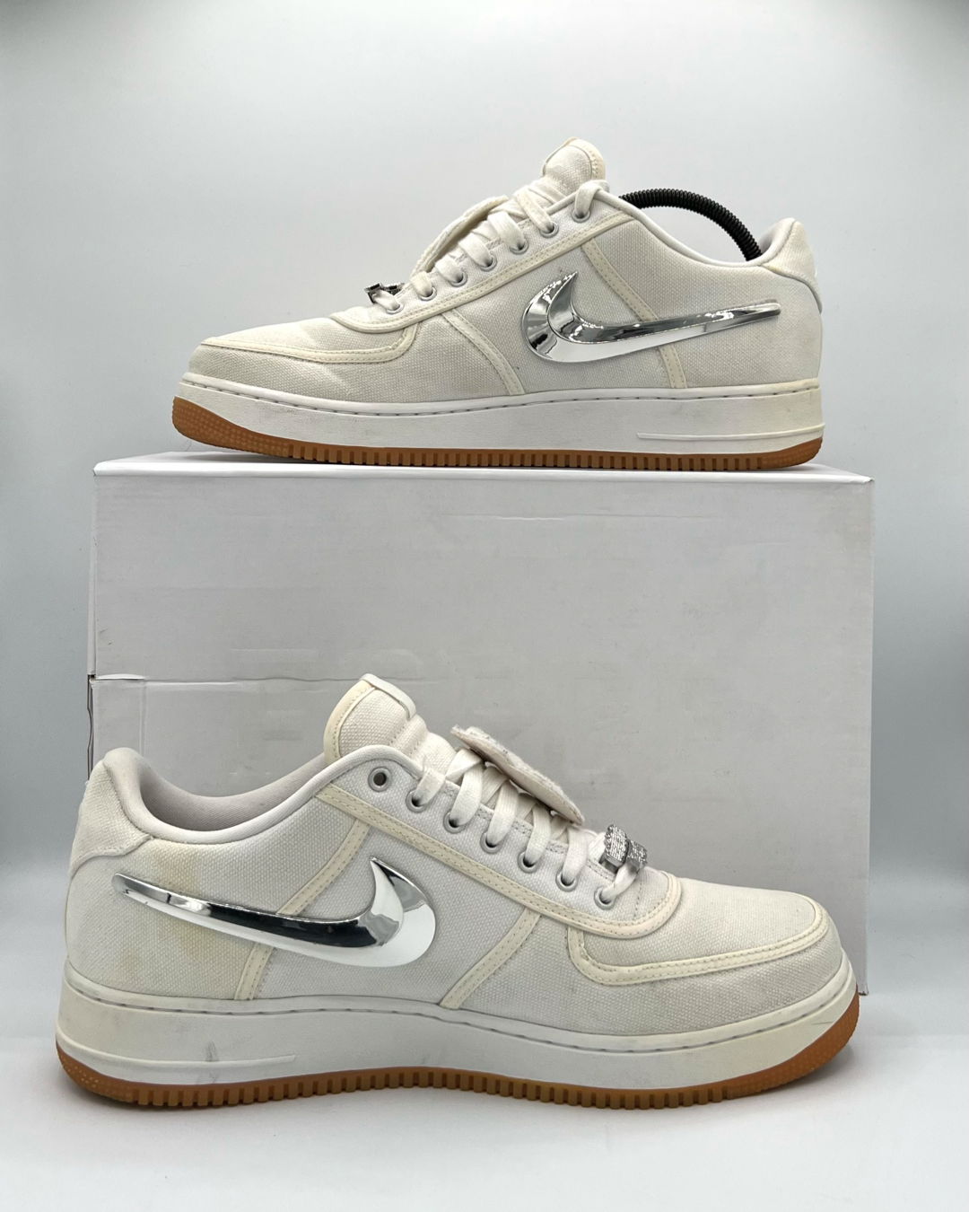 Nike Air Force 1 Low Travis Scott White Size 13 Pre-Owned