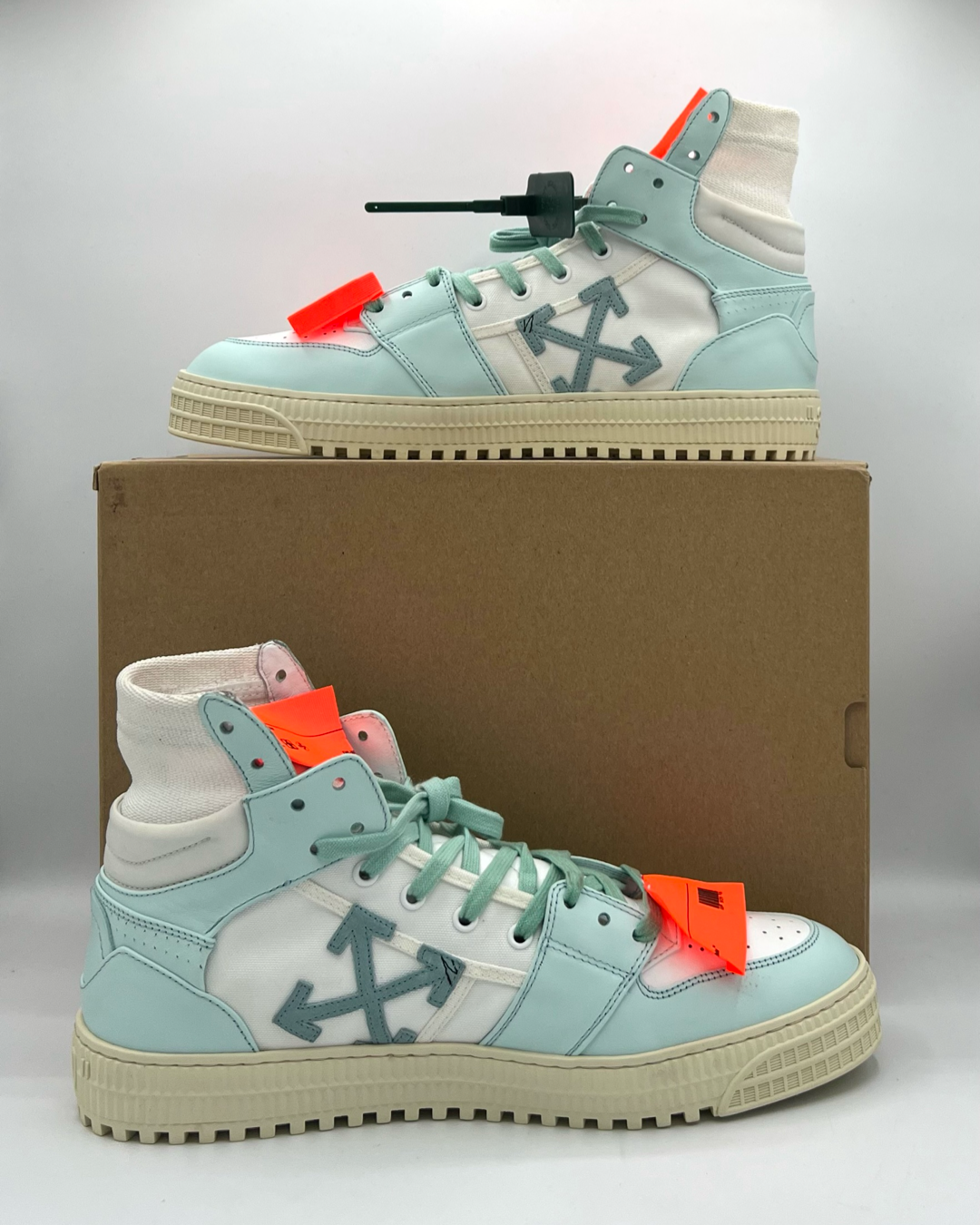 Off-White Off-Court 3.0 High Aqua Blue Size 12 Pre-Owned