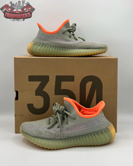 Adidas Yeezy Boost 350 V2 Desert Sage Size 4 Pre-Owned