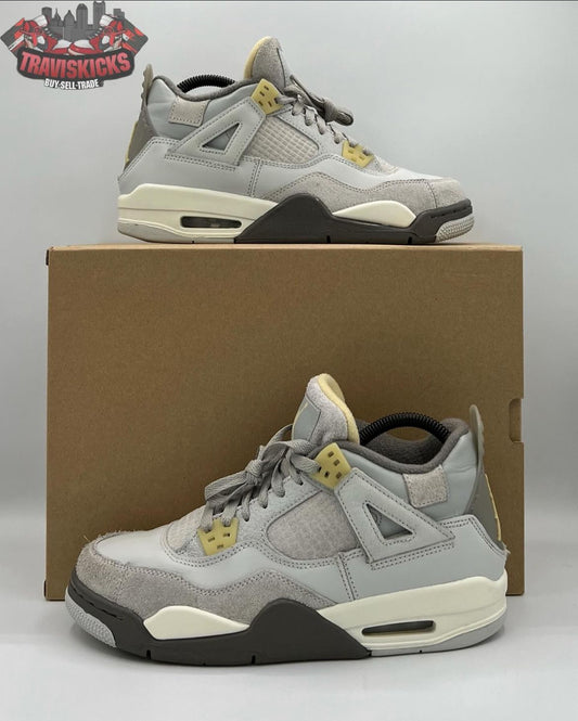 Air Jordan 4 Retro SE Craft GS Photon Dust Size 7Y Pre-Owned