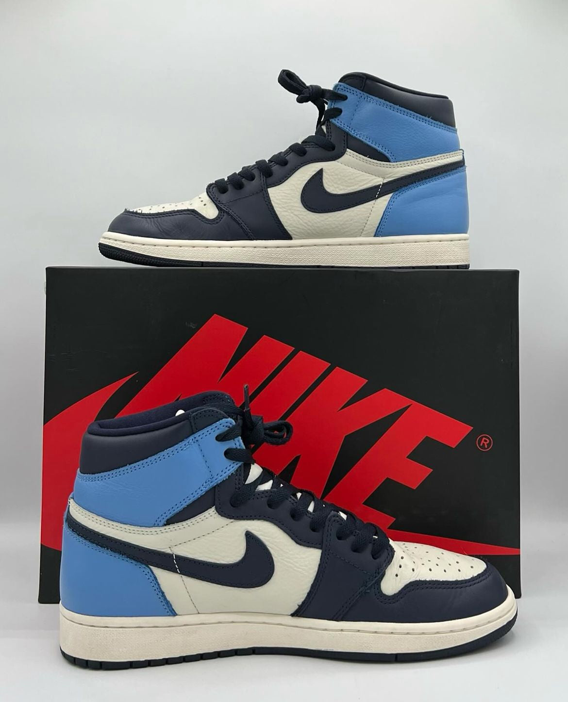 Air Jordan 1 Retro High OG Obsidian Size 10 Pre-Owned