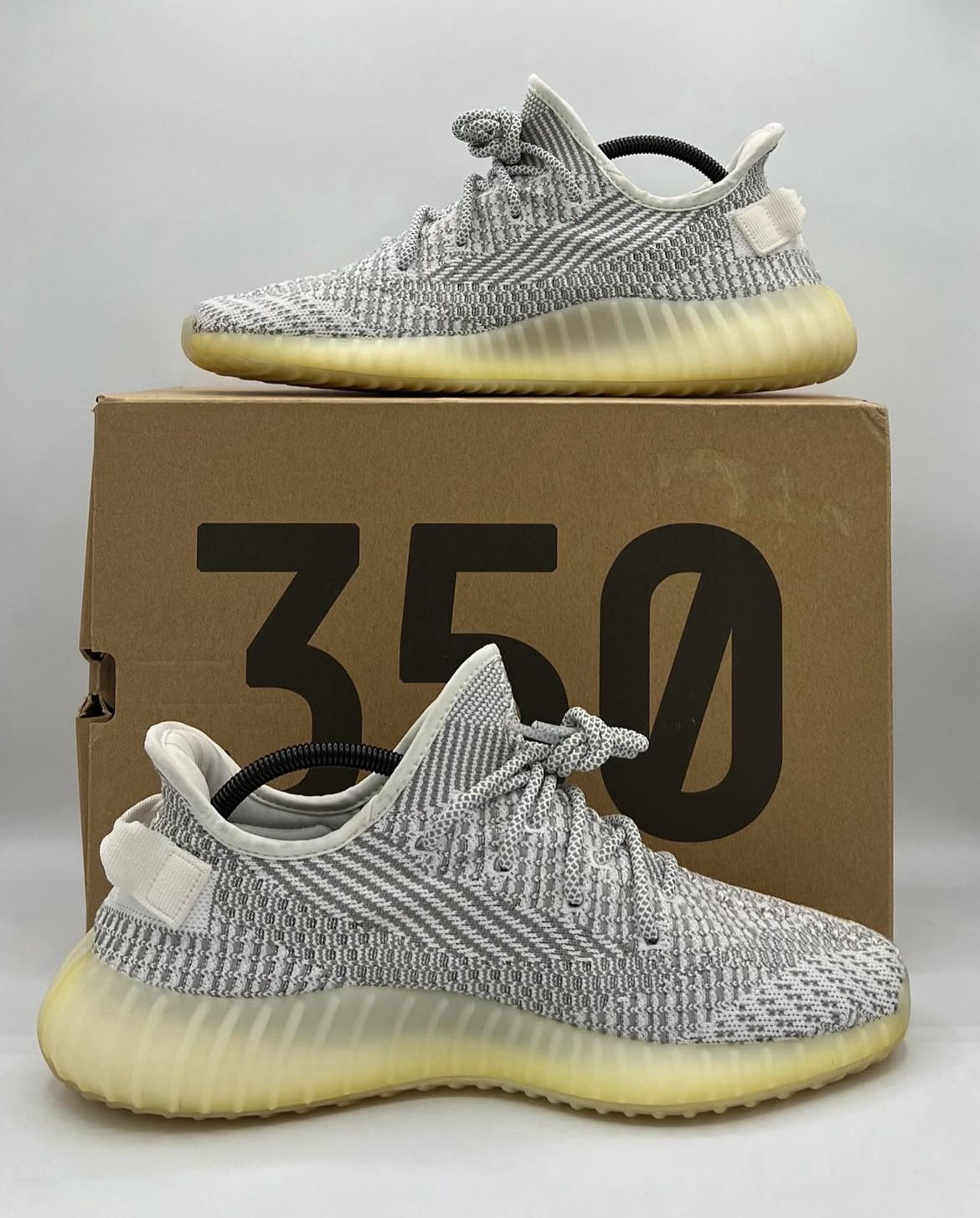 Adidas Yeezy Boost 350 V2 Static Non-Reflective 2018 Size 11 Pre-Owned