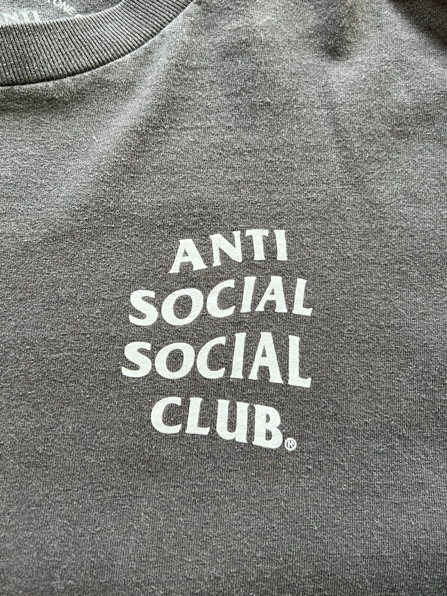 Anti Social Social Club Kkoch Tee Black Size Large Pre-Owned