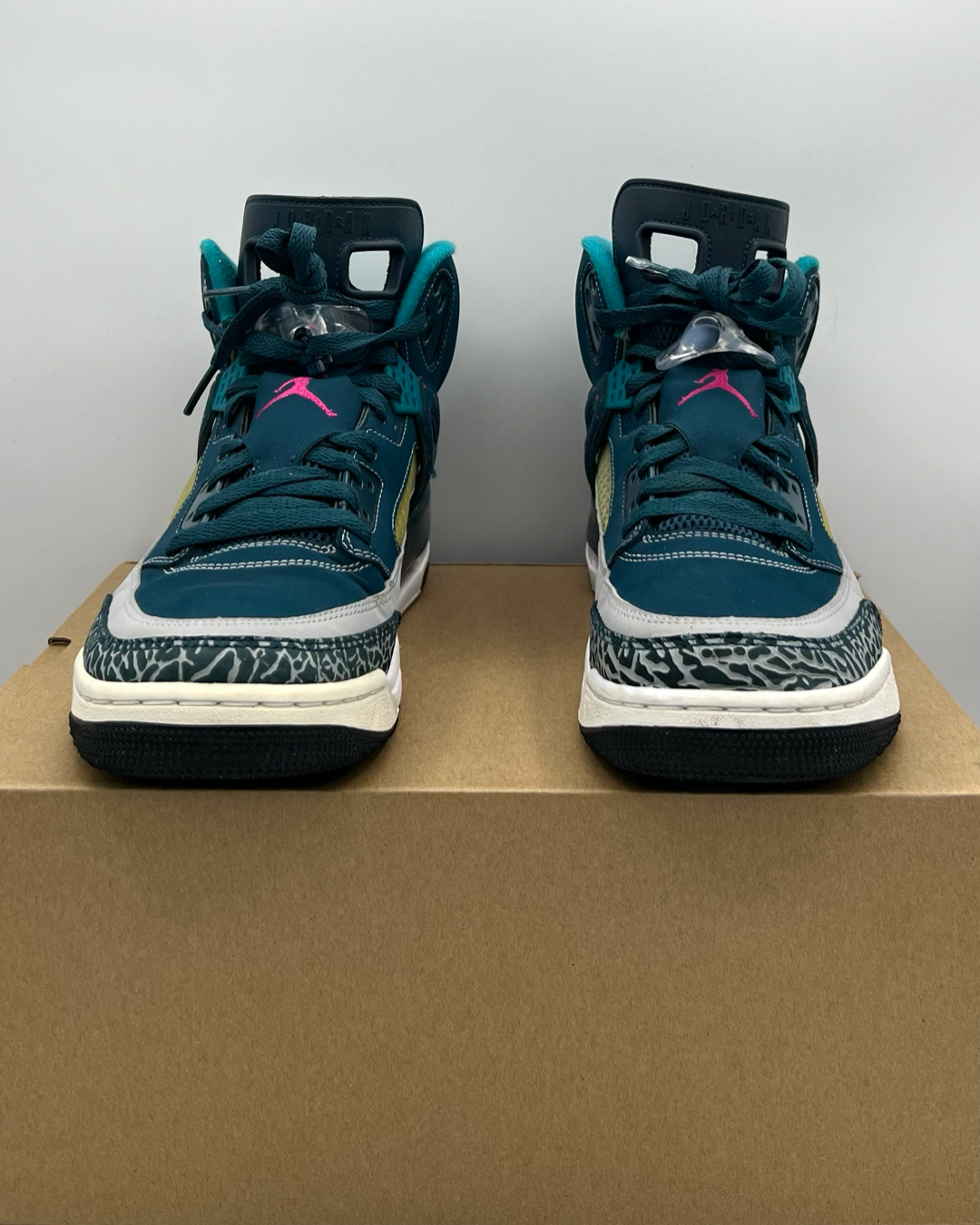 Jordan Spizike Space Blue Size 10 Pre-Owned