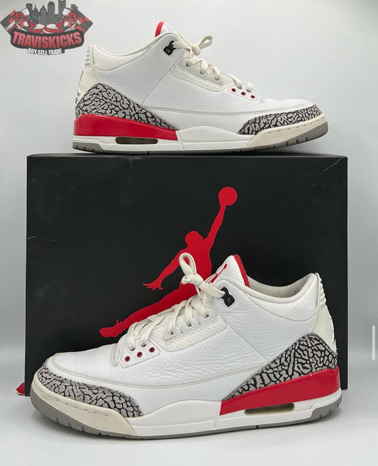 Air Jordan 3 Retro Hall Of Fame Size 13 Pre-Owned