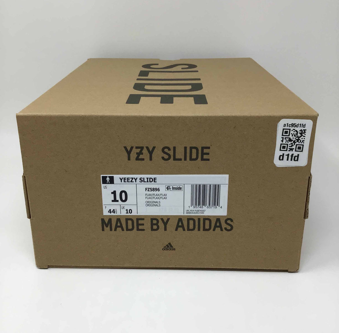 Adidas Yeezy Slide Flax Size 10 Brand New