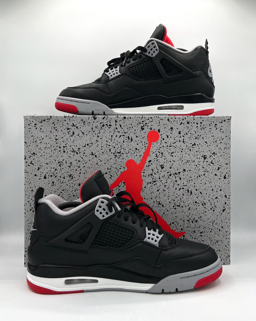 Air Jordan 4 Retro Bred Reimagined Size 10.5 Pre-Owned