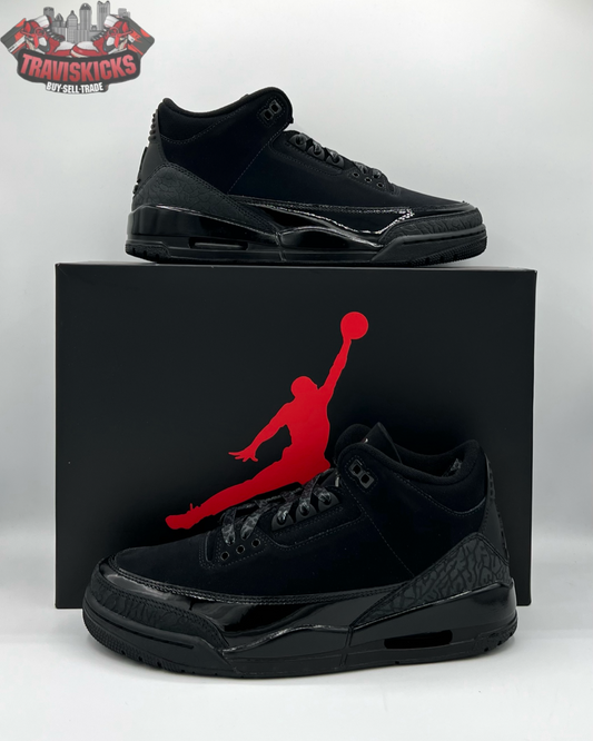 Air Jordan 3 Retro Black Cat 2025 Brand New