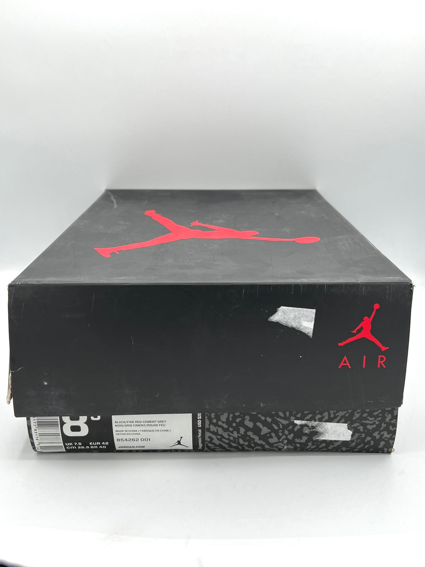 Air Jordan 3 Retro Black Cement 2018 Size 8.5 Brand New