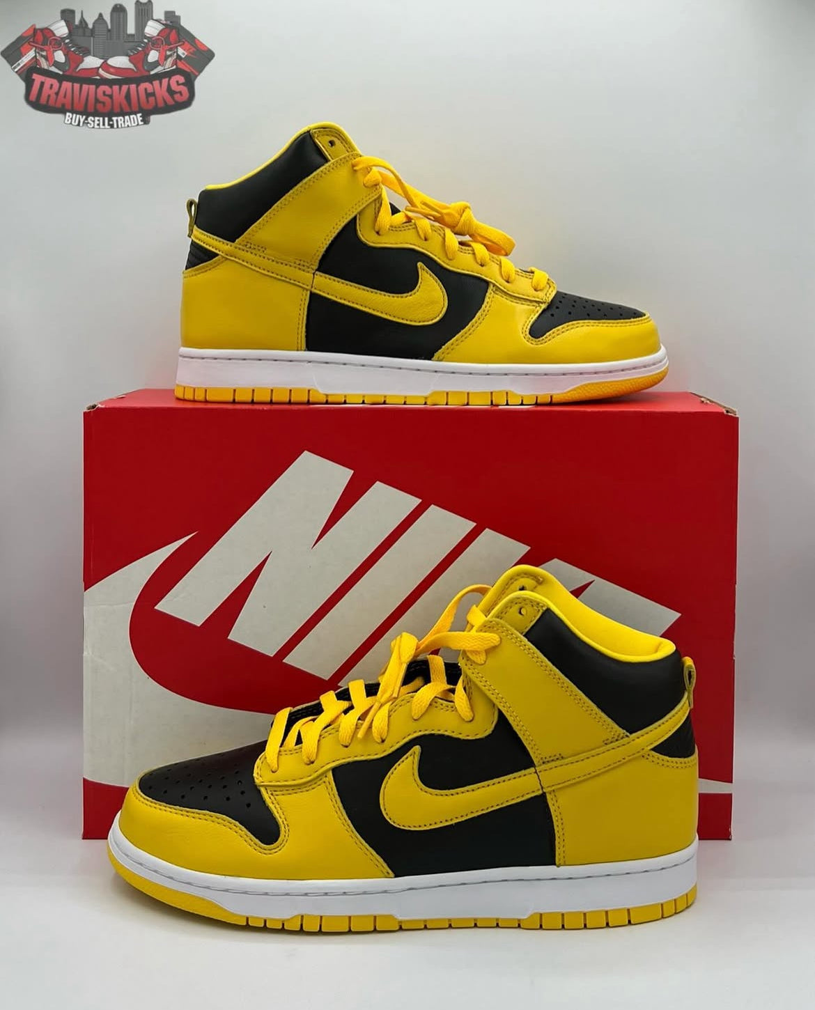 Nike Dunk High SP Iowa 2020 Size 10 Brand New