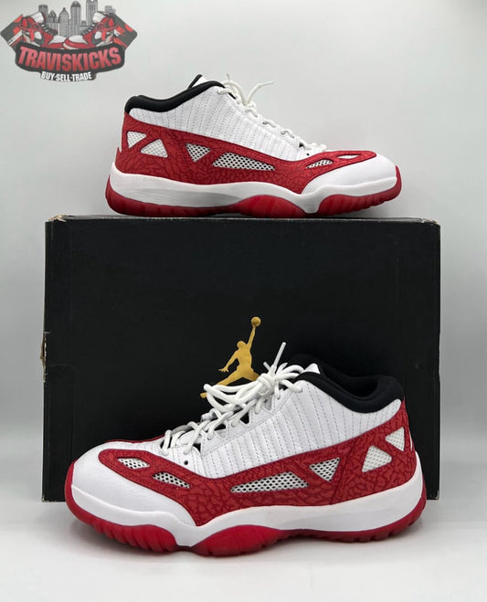 Air Jordan 11 Low IE White Gym Red Size 8 Brand New