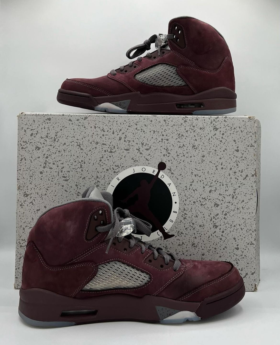 Air Jordan 5 Retro SE Burgundy 2023 Size 11 Tried On